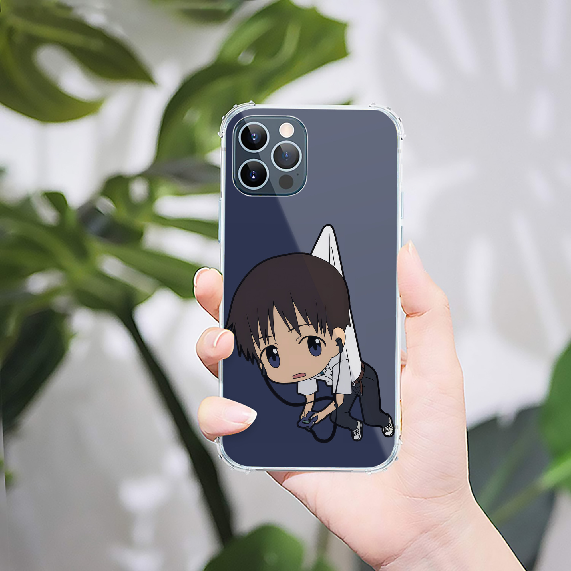 （画像用） EVA 新世紀エヴァンゲリオン 【iPhone 12シリーズ対応】透明スマホケース（クリアソフトケース）